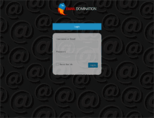 Tablet Screenshot of emaildomination.com